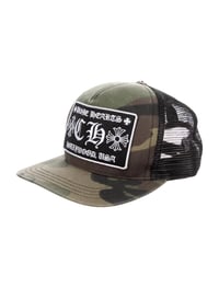 Chrome Vintage Camo Trucker Hat