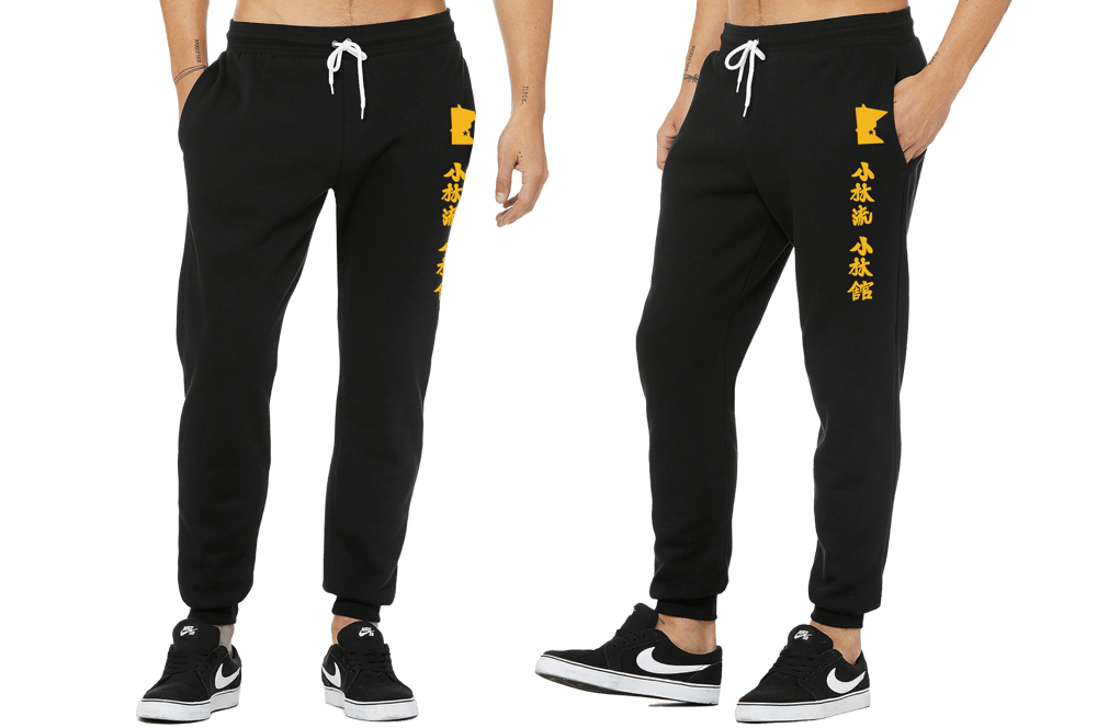 Image of Shorin Ryu Jogger in Black YOUTH & ADULT