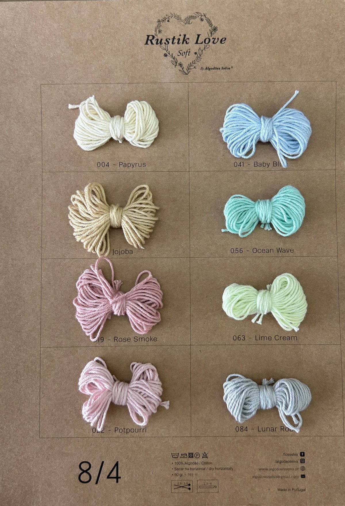 Algodoes Selva - Rustik Love Soft 8/4 - Disponível em loja física