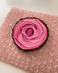Image 2 of Woody Pink Rose - Original
