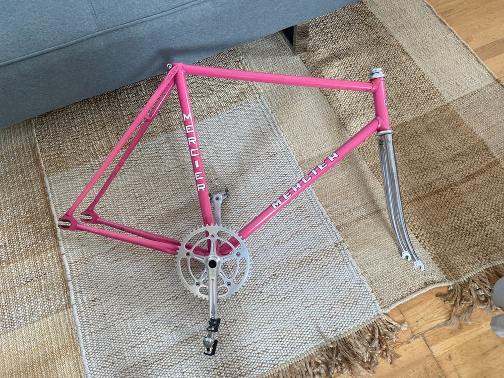 Track bike made in 1979 by Ugo De Rosa for Joop Zoetemelk  