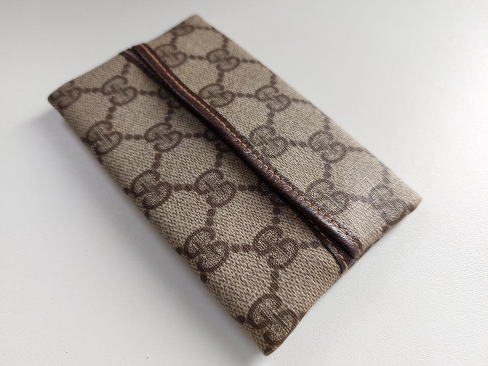 Image of Vintage Gucci tissue holder / pouch