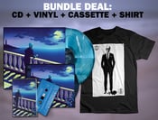 Image of Apathy - Connecticut Casual Chapter 2: AQUA BLUE VINYL + CD + Cassette + Shirt [BUNDLE - PRE-ORDER]