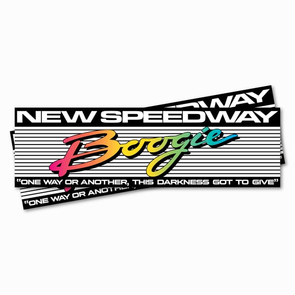 Image of Boogie bumper sticker (2 pack, ships free)