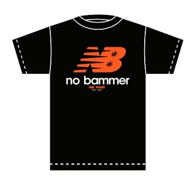 Image of NB "No Bammer" Tee (Orange Logo)