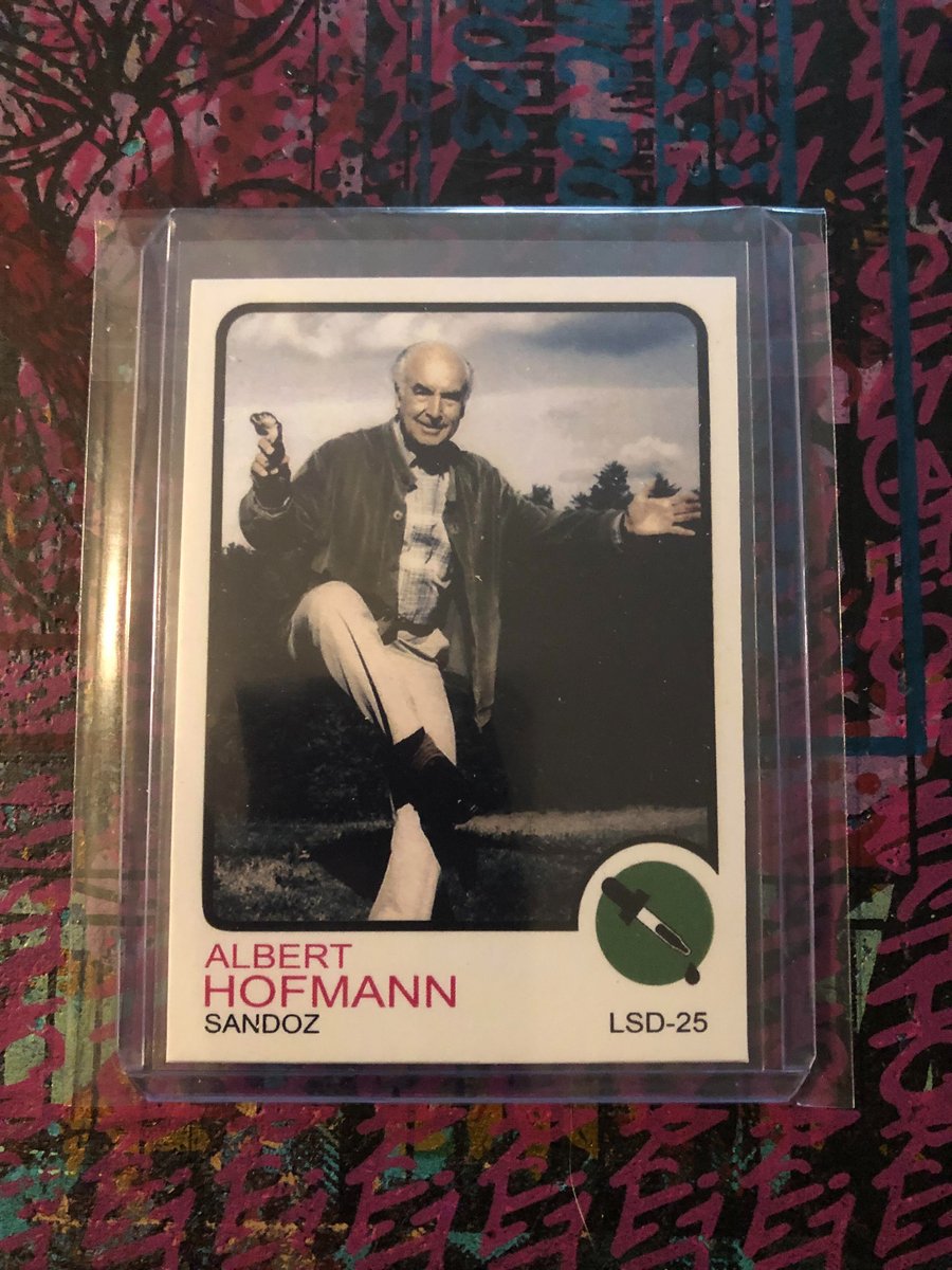 Image of Albert Hofmann Bike Day 2024 trading card 