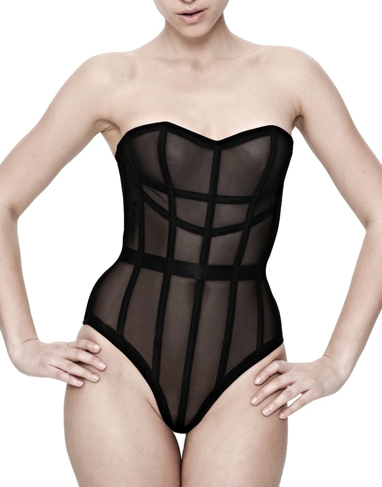 Image of BALLEA BODICE CORSET NOIR