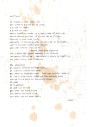 Coffee Stained Poem