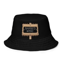 Image 1 of Barbed Wire Reversible Bucket Hat