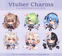 Image 1 of Hololive Charms