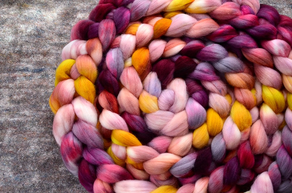 Image of March Fiber Club Extras - "Sunburst" - 4 oz..- LAST CHANCE- OPEN TO ALL AND READY TO SHIP