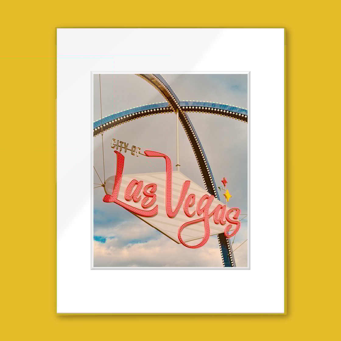 Image of City Las Vegas - - Ready To Frame 16 x 20