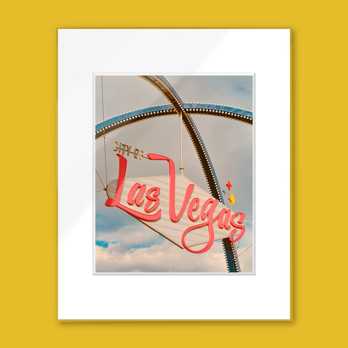 Image of City Las Vegas - - Ready To Frame 16 x 20