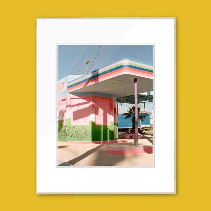 Image of Gas Station - 11x14 Ready To Frame