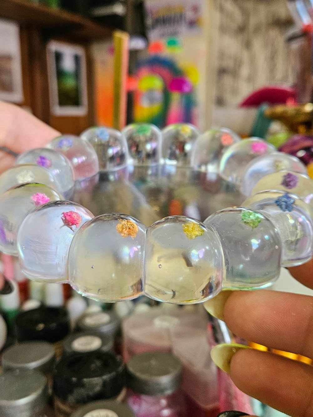 Image of Rainbow BB's breath Bubble Coaster