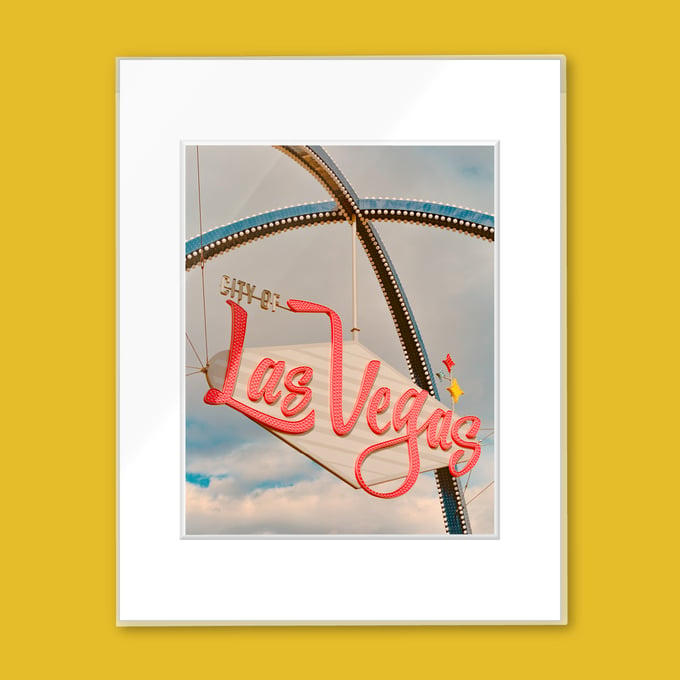 Image of City Of Las Vegas - 11x14 Ready To Frame