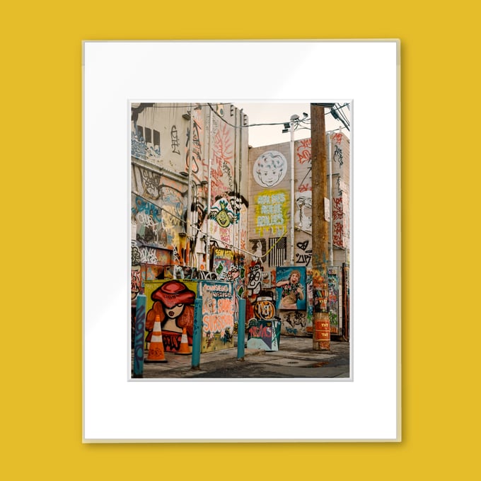 Image of Graffiti Alley - 11x14 Ready To Frame