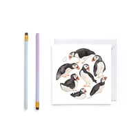 Image 1 of Puffin greeting card