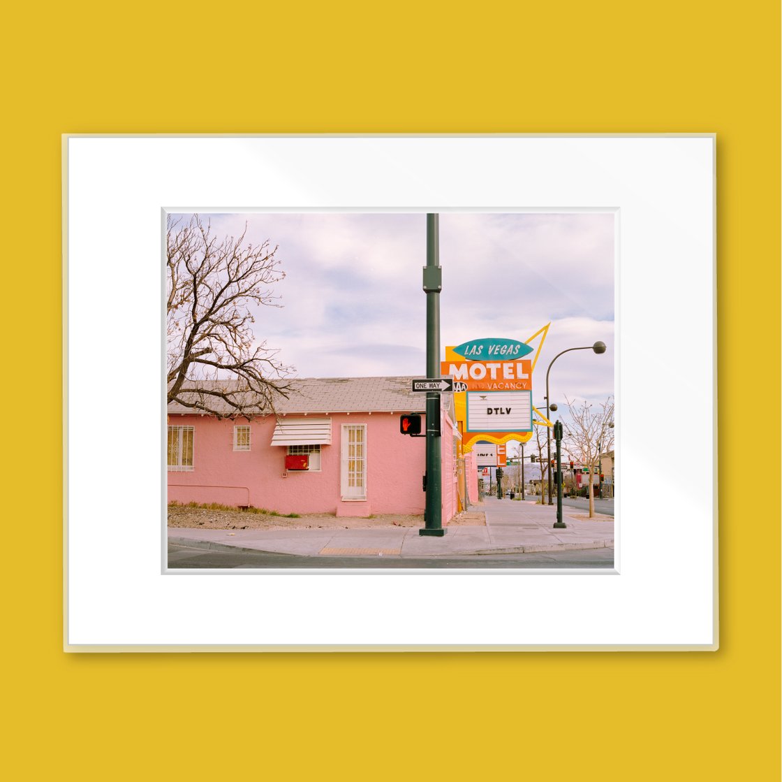 Image of Las Vegas Motel - Ready To Frame 11 x 14 