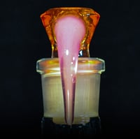 Image 3 of TRANS SAUCE > ICEY WHITE SATIN & SHIFTY 18MM SLIDE