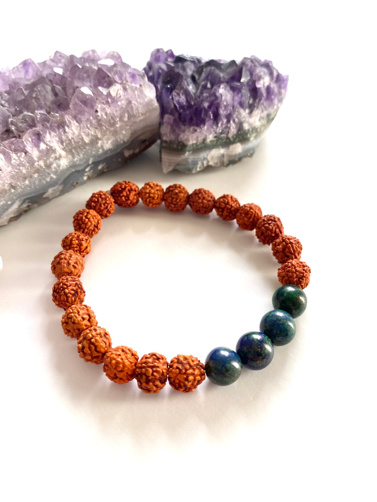 Image of Azurite Wrist Mala