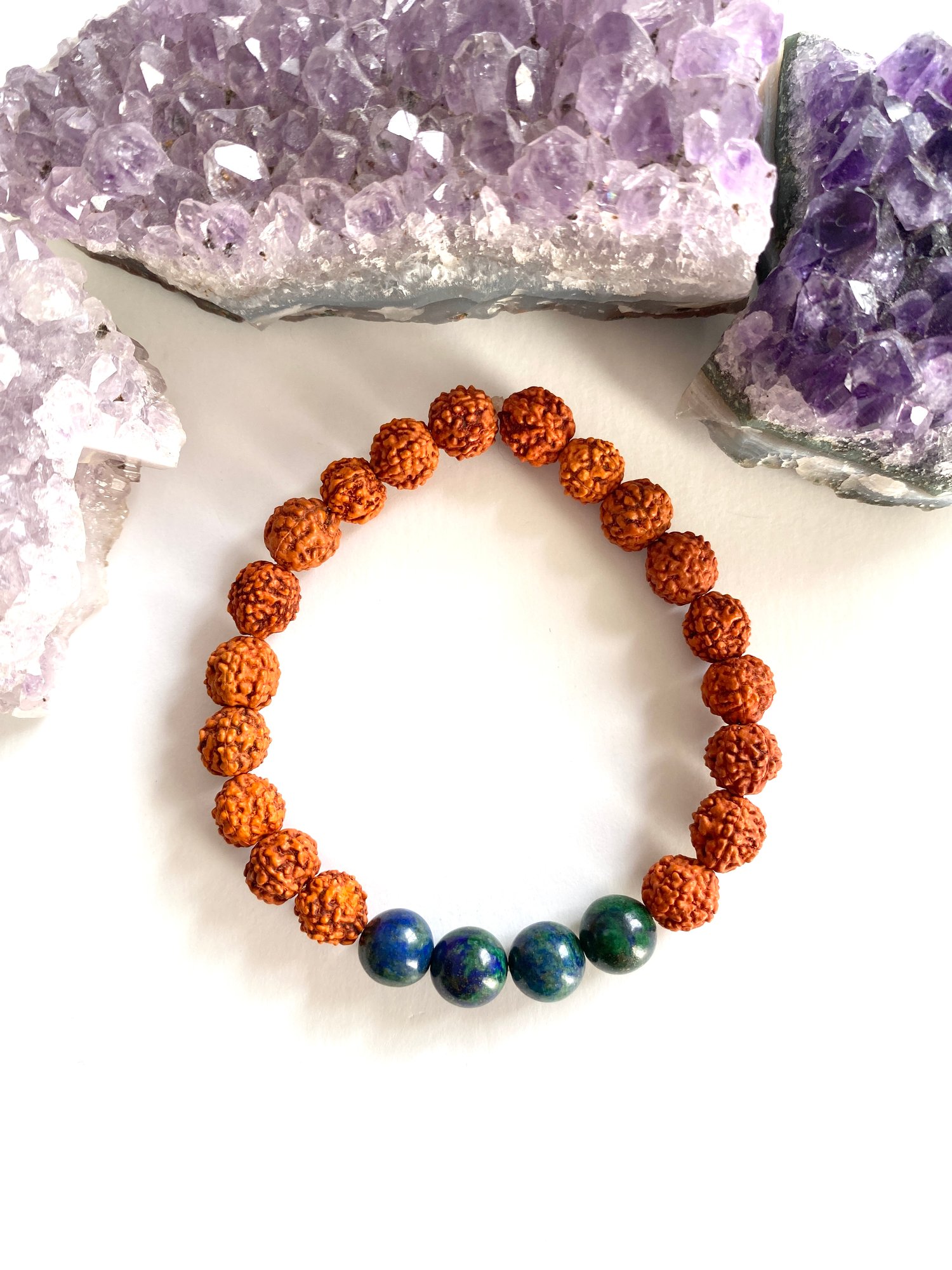 Image of Azurite Wrist Mala