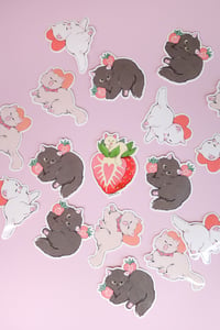 Image 5 of Strawberries set