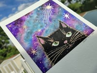 Image 2 of Odd Black Cat and Stars