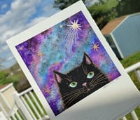 Image 4 of Odd Black Cat and Stars