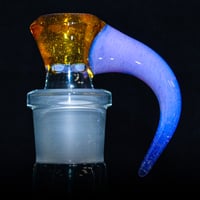 Image 1 of TRANS SAUCE > ICEY WHITE SATIN & NEO OPAL 18MM SLIDE