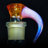 Image 2 of TRANS SAUCE > ICEY WHITE SATIN & NEO OPAL 18MM SLIDE