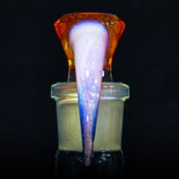 Image 4 of TRANS SAUCE > ICEY WHITE SATIN & NEO OPAL 18MM SLIDE