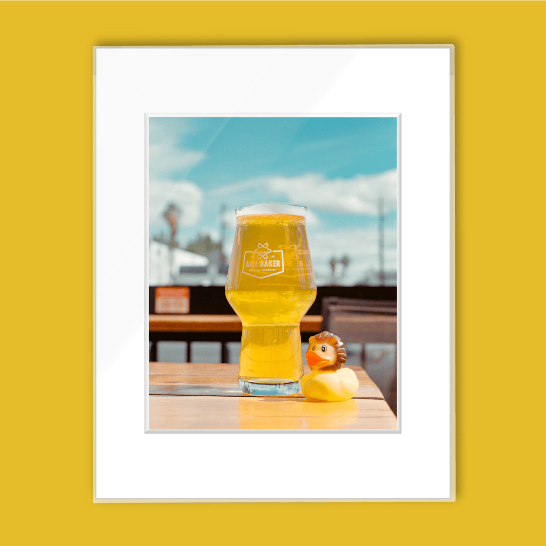 Image of Abel Baker Beer - 11x14 Ready To Frame