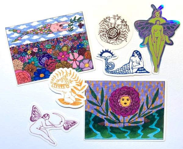 Image of "Midst of Spring" Sticker Pack