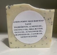 Image 3 of Lemon Poppy Seed Bar Soap