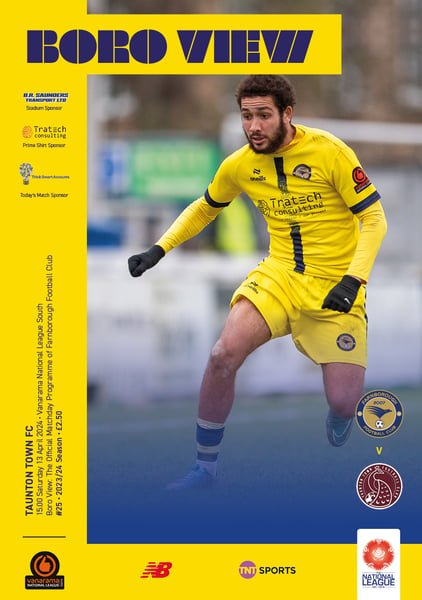Image of Boro View 23/24 Issue #25 – Taunton Town FC