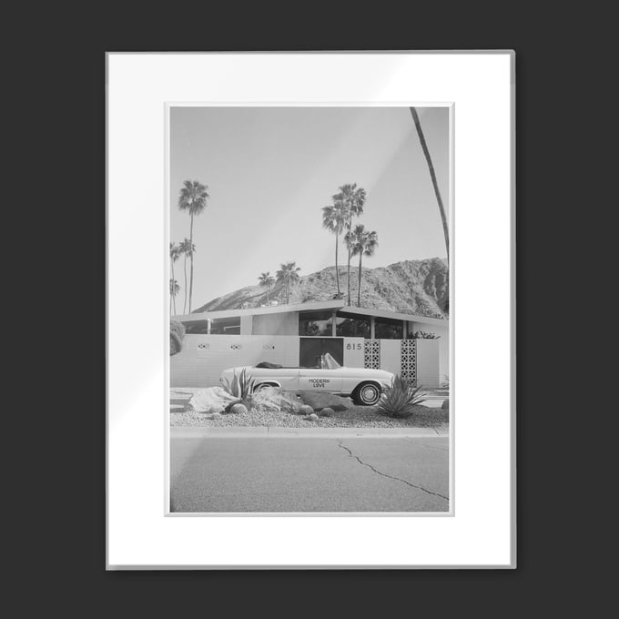 Image of Palm Springs by Johann Rucker 11x14 Ready To Frame Print