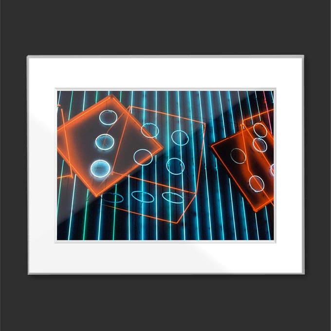 Image of Pair-A-Dice by Nick Lanehardt Ready To Frame 11x14 Print