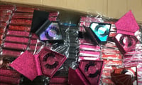 Image 2 of   50pcs 5D Wholesale RawHairG Dramatic 5D mink lashes wholesale 50pcs plus luxury boxes! 