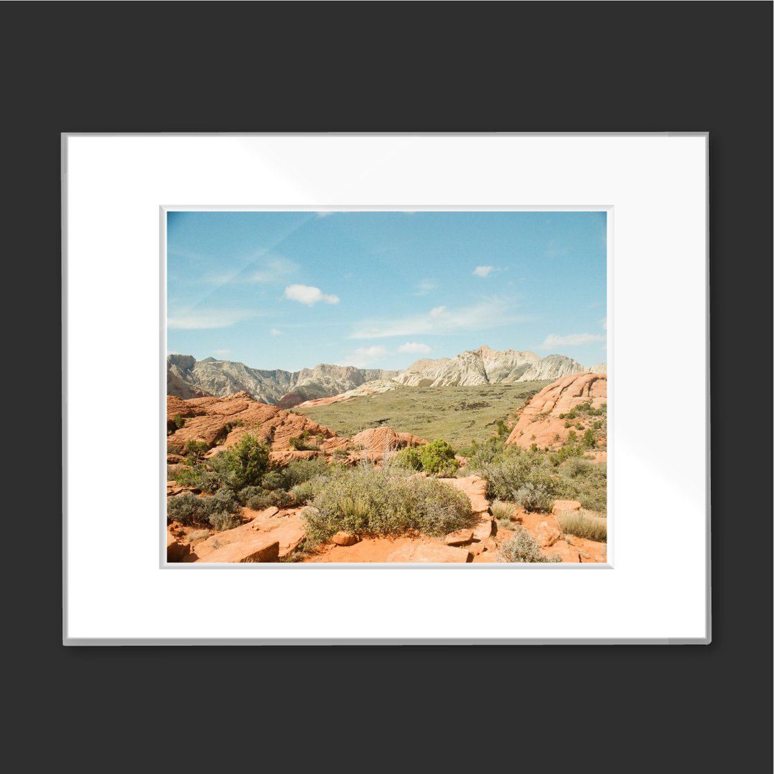 Image of Colorado and Snow Canyon by Spencer Truman Ready To Frame 11x14 Print