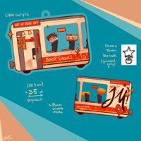 Image 4 of Train shaker keychain