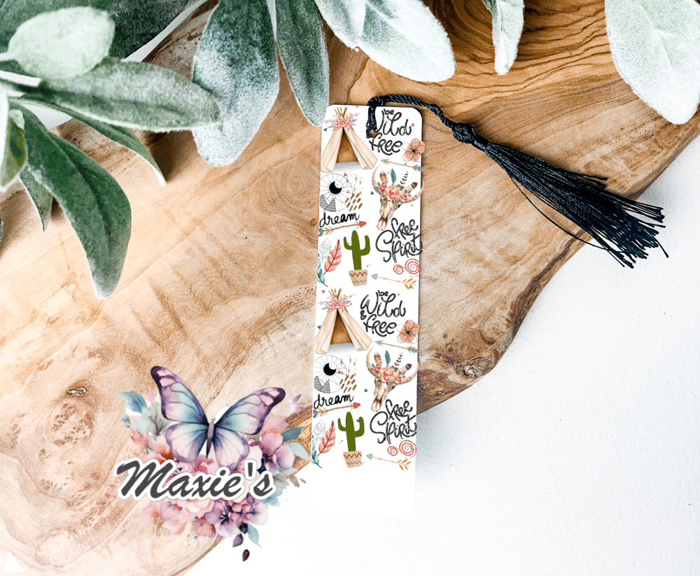 Image of Wild & Free Dreamer UVDTF Pen Wrap  / Bookmark Decal 
