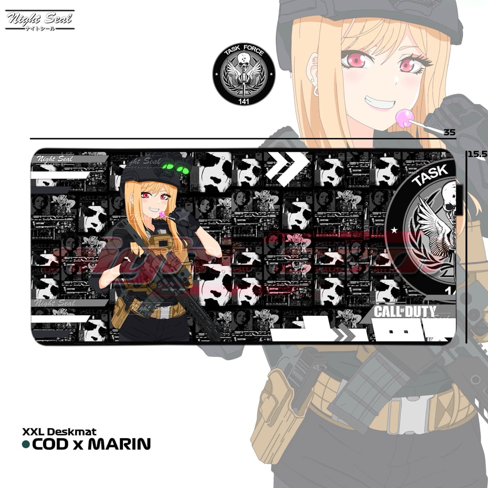 Image of COD X WAIFUS / DESKMAT 