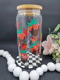 Image 3 of Chocolate Strawberries Libbey Glass Cup