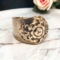 Image 1 of Vintage Norwegian Silver ring - Dovre Pattern