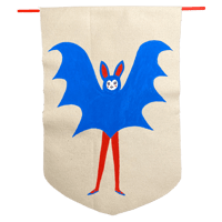 Vampire Girl Pennant