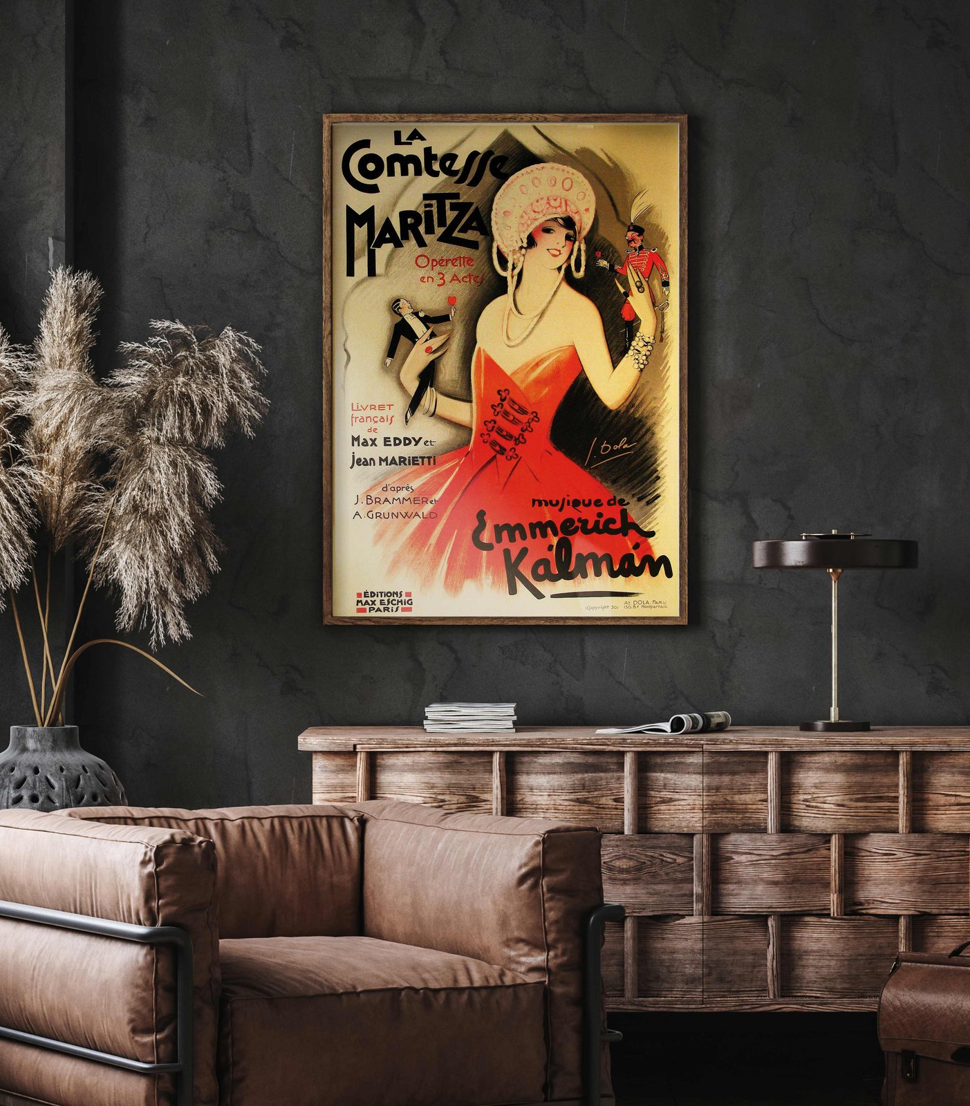 La Comtesse Maritza | Georges Dola | 1930 | Vintage Ads | Wall Art