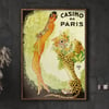 Josephine Baker - Casino de Paris | Zig | 1930 | Vintage Ads | Wall Art Print | Vintage Poster