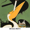 Pelican Cigarettes | Charles Yray | 1925 | Vintage Ads | Wall Art Print | Vintage Poster