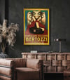 Parmigiano Reggiano Bertozzi | Achille Luciano Mauzan | 1930 | Vintage Ads | Vintage Poster